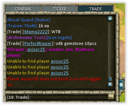 Screen Shot 082 - trade - unable to find player, does not exists or logged out.png